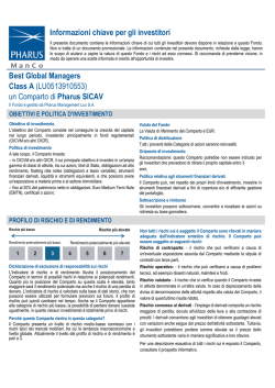 Key Investor Information: LU0513910553