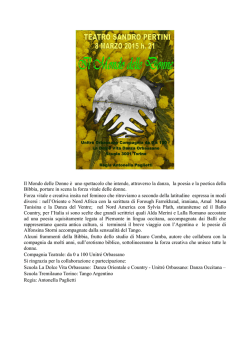 e "3001 Torino" presentano: Il mondo delle donne