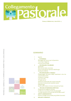 Collegamento Pastorale n. 3/2015