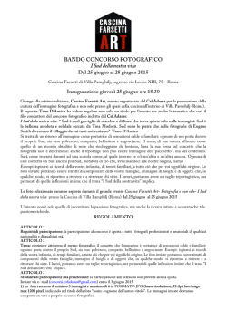 Scarica il Regolamento