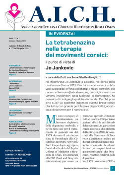 leggi e stampa il nostro periodico gennaio/marzo 2015