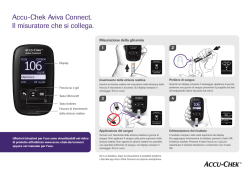 Accu-Chek Aviva Connect. Il misuratore che si collega.