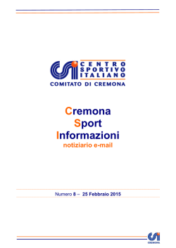 Versione PDF - CSI Cremona