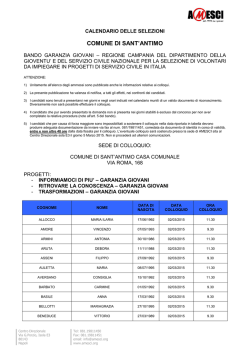 Scarica l`allegato - Comune di Sant`Antimo