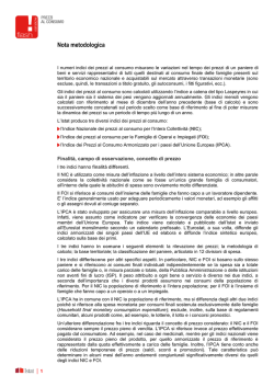 Nota metodologica