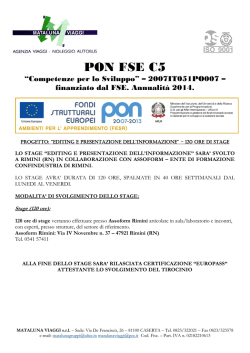 PON FSE C5 - liceofedericoquercia.it