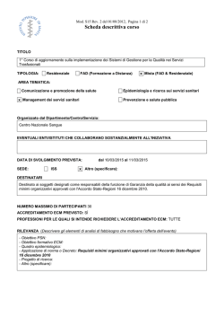 Scheda [PDF - 176.05 kbytes]