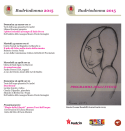 Budriodonna 2015 - Comune di Budrio