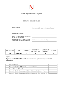 Rettifica della graduatoria