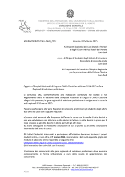 Nota dg del 26 febbraio 2015 pdf - Ufficio Scolastico Regionale per