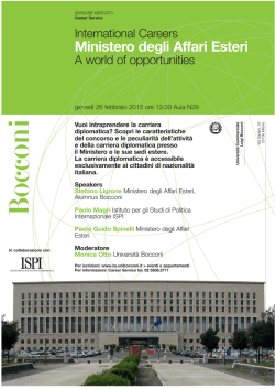 Ministero degli Affari Esteri (in Italiano)