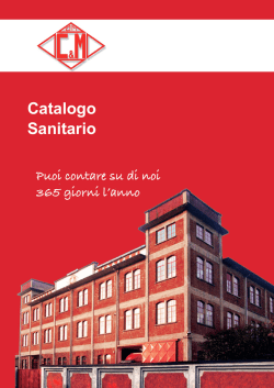 Scarica il catalogo Sanitario in PDF