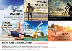 campus MENDRISIO - Servizio sport USI SUPSI