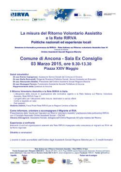 scarica il Programma RIRVA Ancona 03 MARZO 20015