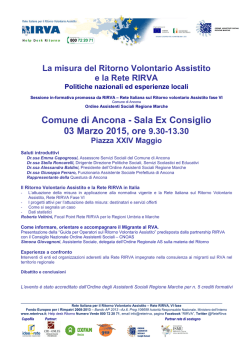 scarica il Programma RIRVA Ancona 03 MARZO 20015