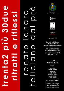 7-29 marzo 2015 - Fotoclub Il Campanile
