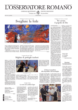 L`OSSERVATORE ROMANO