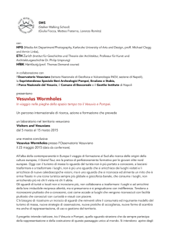 SWS_workshop_marzo2015 - La Stazione Boscoreale