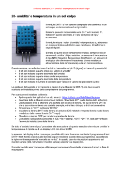 28- umidita` e temperatura in un sol colpo
