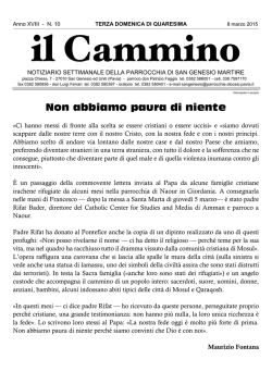 Il Cammino - Campo di calcetto "Giovanni Nisoli"