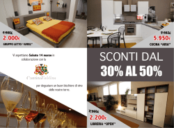 30% AL 50% - Arredamenti Fabbro