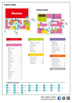 PRIMO PIANO PIANO TERRA - Centro Commerciale Auchan Olbia