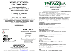 Il programma in pdf