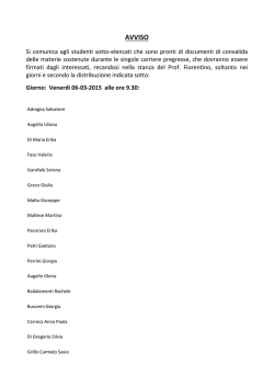 Elenco convalide - Vivere Medicina