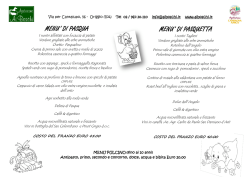 Agri...Pasqua e Agri...Pasquetta