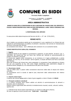 BANDO DI GARA E ALLEGATI [file ]