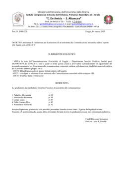 qui - Istituto Comprensivo De Amicis-Altamura" | Scuola dell`Infanzia