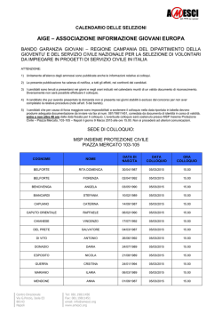 AIGE &ndash; ASSOCIAZIONE INFORMAZIONE GIOVANI EUROPA