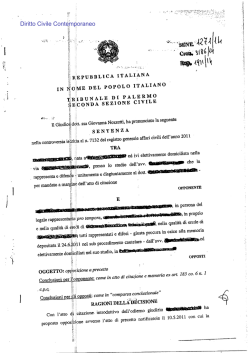 Diritto Civile Contemporaneo