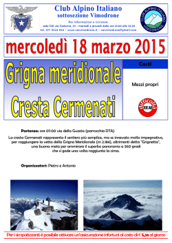 Locandina - CAI Vimodrone