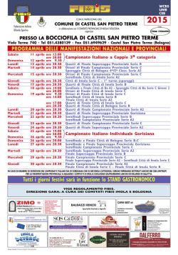 locandina - Fibis Romagna