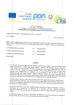 determina aggiudicazione provvisoria dei lavori di riqualificazione