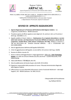 Scarica l`aggiudicazione