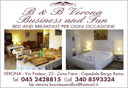 business and fun.fh11 - B&b Verona zona fiera