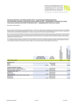Tariffe di riferimento - Einkaufsgemeinschaft HSK