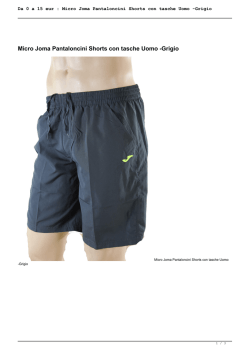 Pantaloni Sportivi : Micro Joma Pantaloncini Shorts