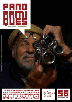 Panoramiques 56 - Film Commission Vall&eacute;e d`Aoste