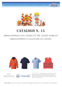 Abbigliamento Lavori Pubblici