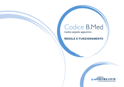 Codice B.Med: regole e funzionamento