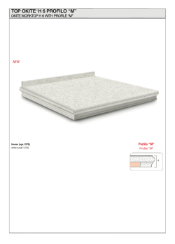 Scarica la scheda tecnica