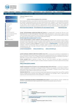 Universit&agrave; degli Studi di Palermo