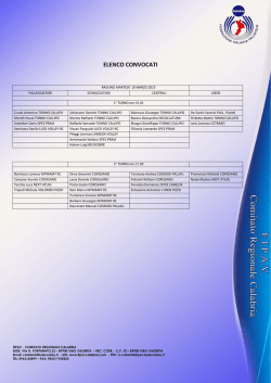 Scarica Allegato - Comitato Regionale FIPAV Calabria
