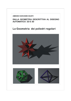 La Geometria dei poliedri regolari