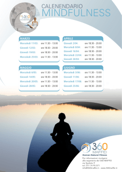 MINDFULNESS - 360 Maffei