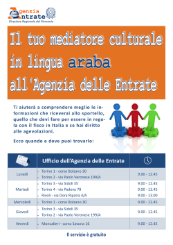 locandina mediatori culturali arabo
