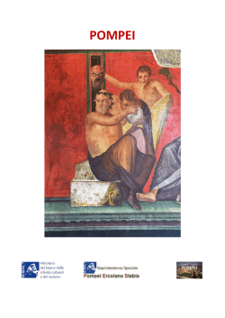 POMPEI - Ministero per i Beni e le Attivit&agrave; Culturali